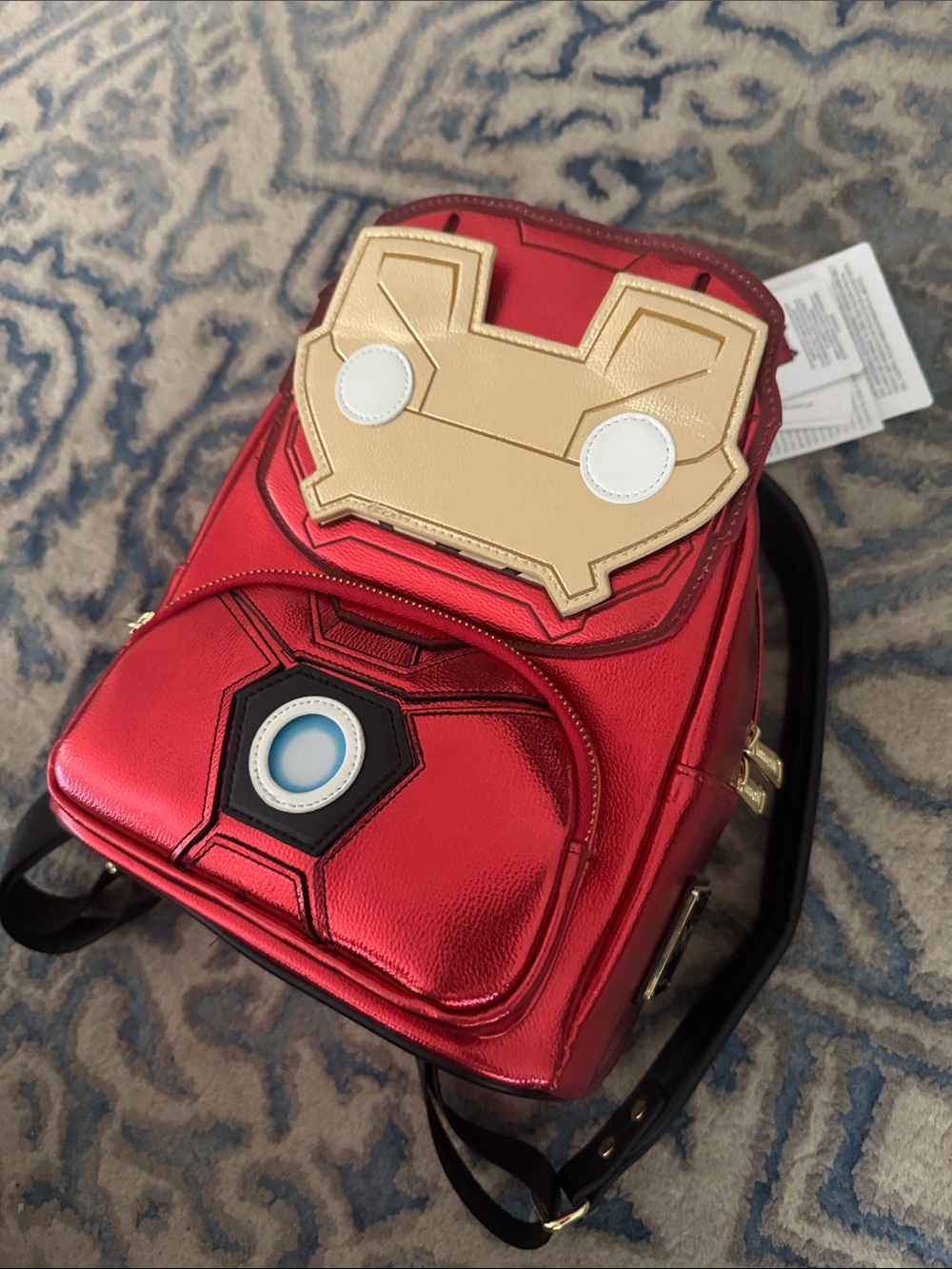NWT Disney Marval Iron Man Lounge Fly backpack